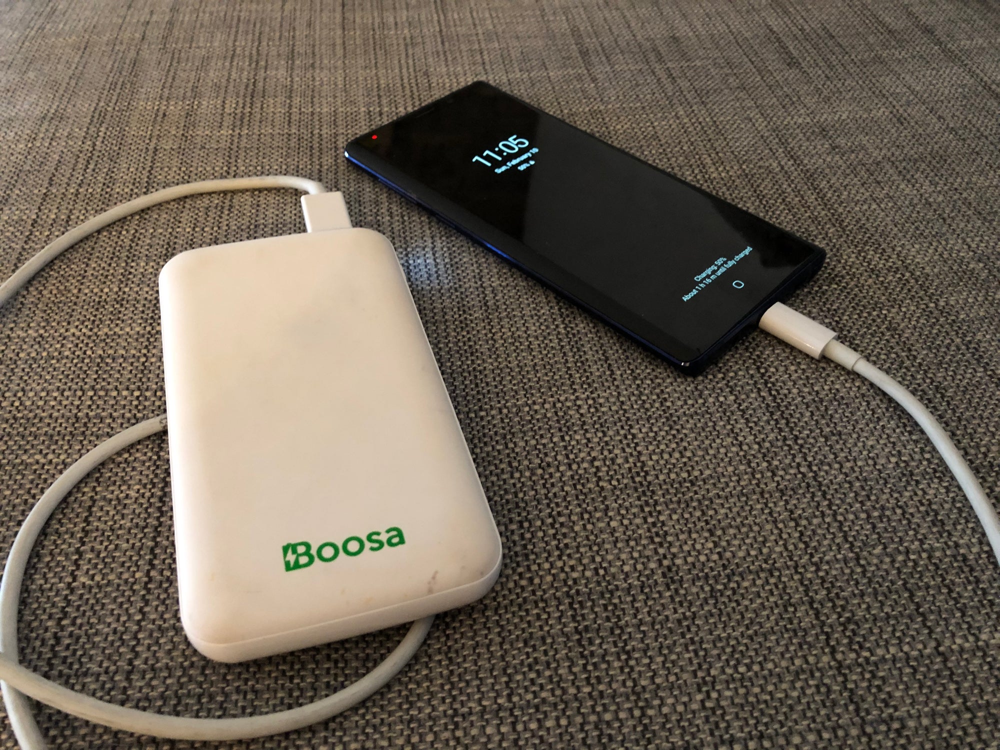 How Do I Use Boosa to Charge My Smartphone?