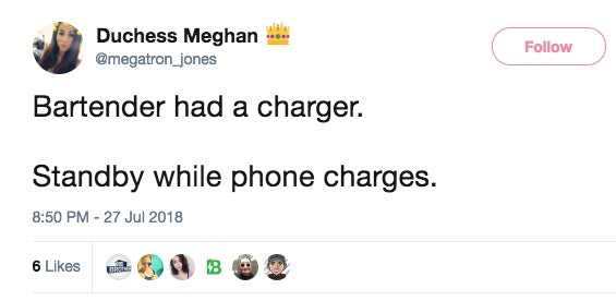Why Your Bartender Shouldn't Have to Charge Your Phone For You, Vol. 28