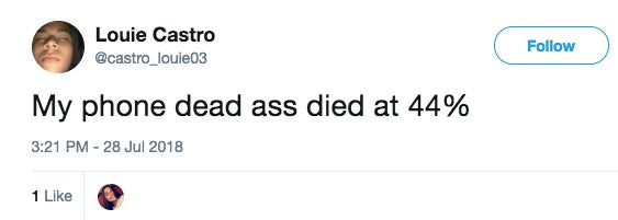 Phones Are Supposed to Die at 1 Percent, Not at 44 Percent, Vol. 31