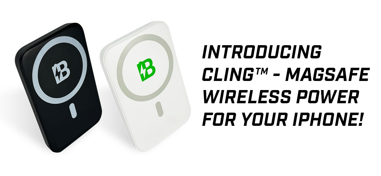 Boosa Cling MagSafe-compatible magnetic phone charger power bank battery bank portable